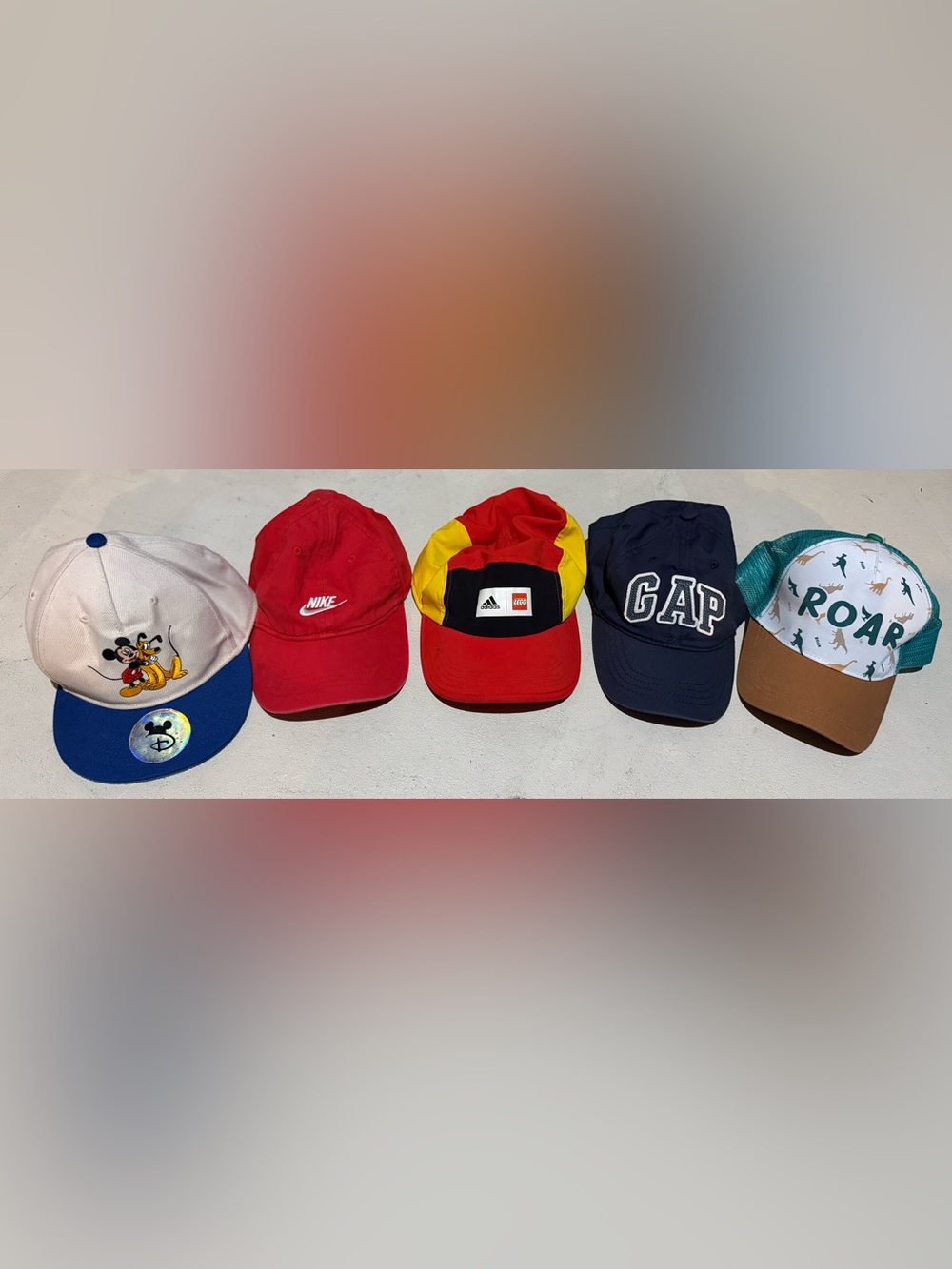 Bundle of 5 caps